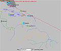 Carribean activity map