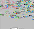 central USA activity map