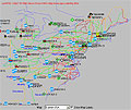 eastern USA activity map