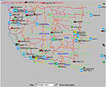 western USA activity map