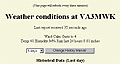 wx conditions
