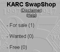 Disclaimer and Help Links, Ad Categories Menu