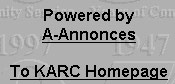 Powered by and Link to KARC homepage menu